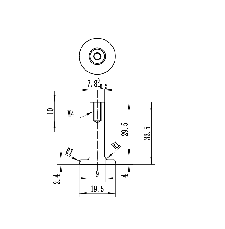 A case of making a special shape stainless steel part