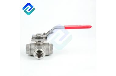 Stainless Steel Three-Way Ball Valve