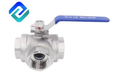 Three-Way Ball Valve