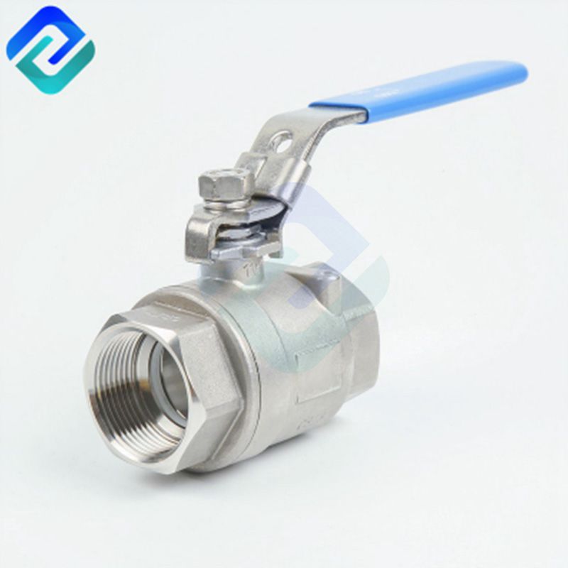 2 pc 304  316 grade stainless steel ball valve with BSP thread DN6~DN100