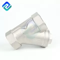 Precision casting internal thread Y-type strainer