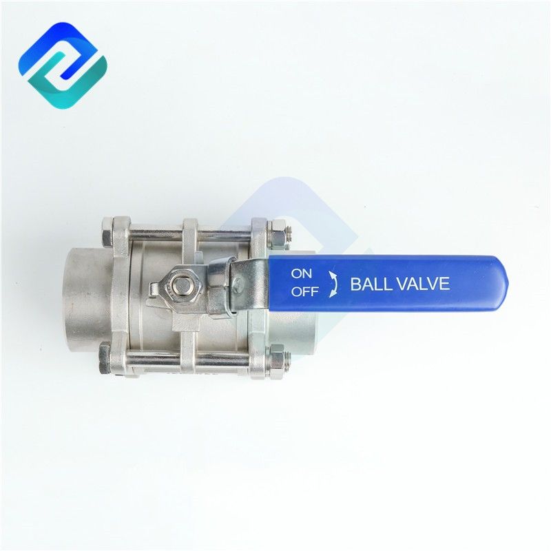 Stainless Steel 304 316L Manual butt weld 1000 WOG 3 PC ball valve