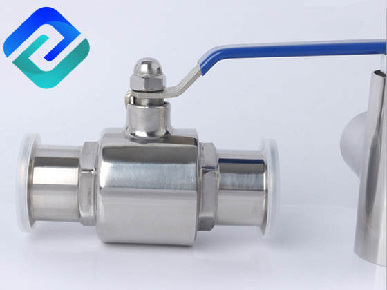 304 stainless steel sanitary ball valve 316L quick-opening clamp food-grade quick-connect valve