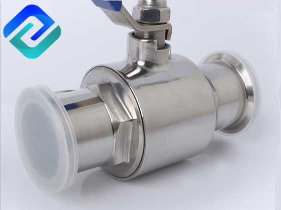 304 stainless steel sanitary ball valve 316L quick-opening clamp food-grade quick-connect valve