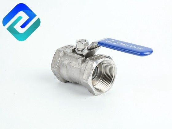 Precision casting one-piece ball valve reduced port with lock