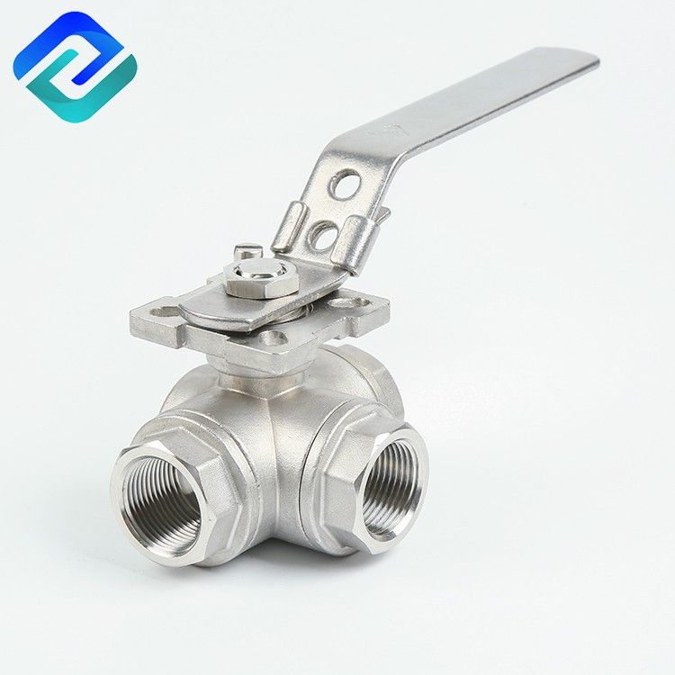 Reliable quality sanitary stainless steel high platform tri clamp 3 way ball valve