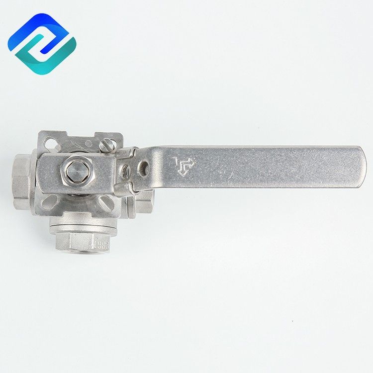Reliable quality sanitary stainless steel high platform tri clamp 3 way ball valve