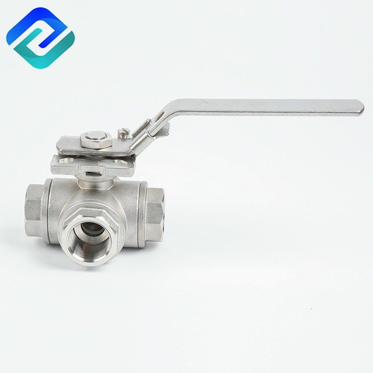 Reliable quality sanitary stainless steel high platform tri clamp 3 way ball valve