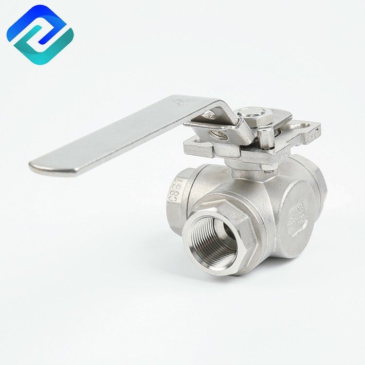 Reliable quality sanitary stainless steel high platform tri clamp 3 way ball valve