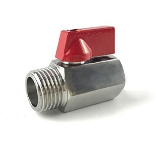 cf8m stainless steel male/female 1000wog mini ball valve