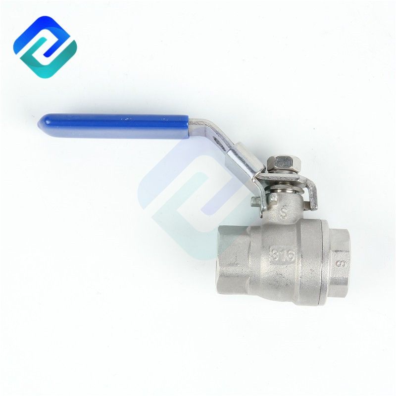 Stable quality 1000 wog 2PC water oil gas stainless steel ball valve