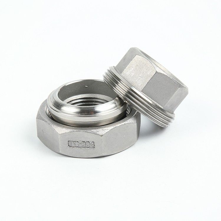 1/2 NPT Female Pipe Thread Stainless Steel 304 Cast Pipe Fitting 4“ Union Fitting