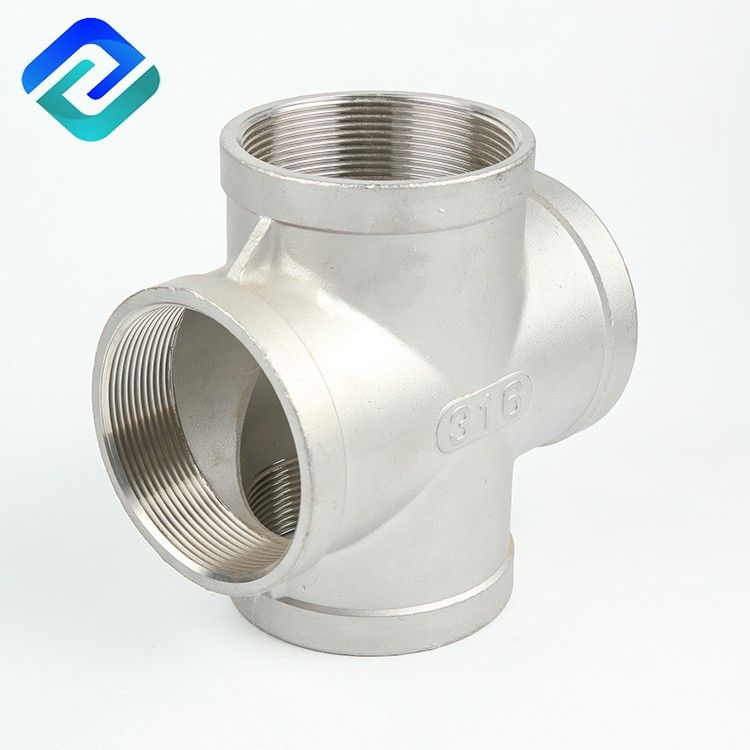 Stainless steel investment steel pipe transition fittings crosses