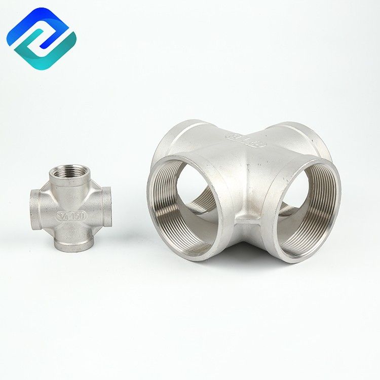 Stainless steel investment steel pipe transition fittings crosses