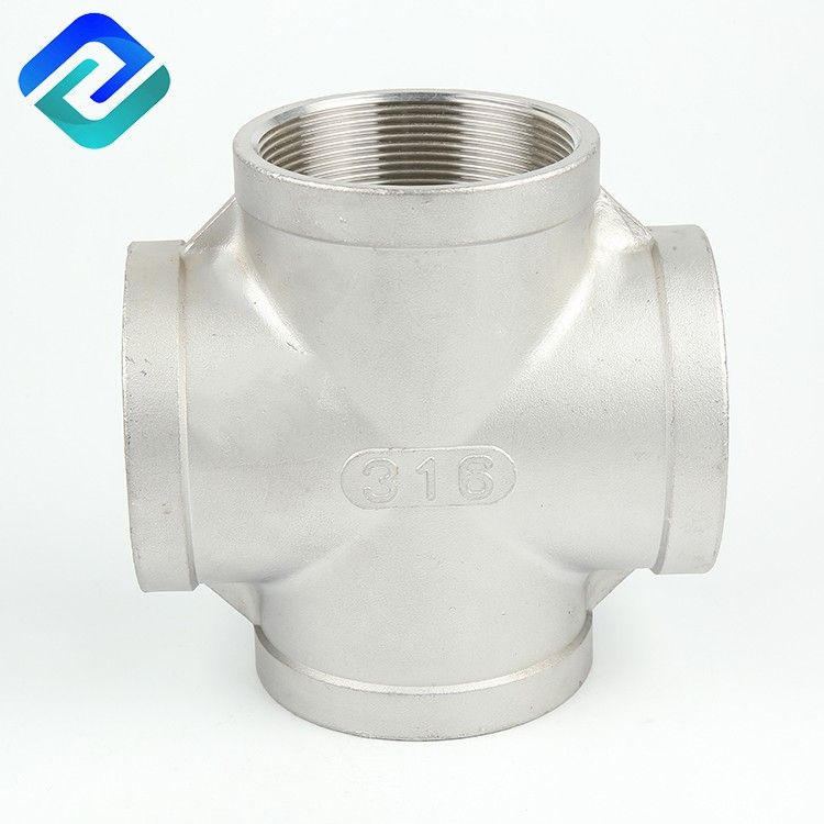 Stainless steel investment steel pipe transition fittings crosses