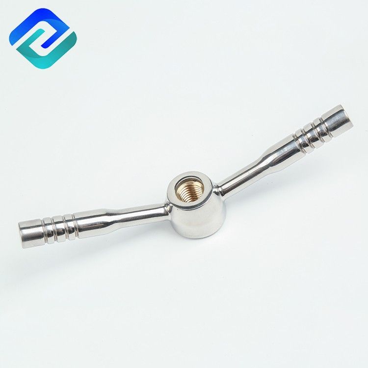 CF8 stainless steel lost wax casting manway hand wheel bar used for brewing equipment and Manhole