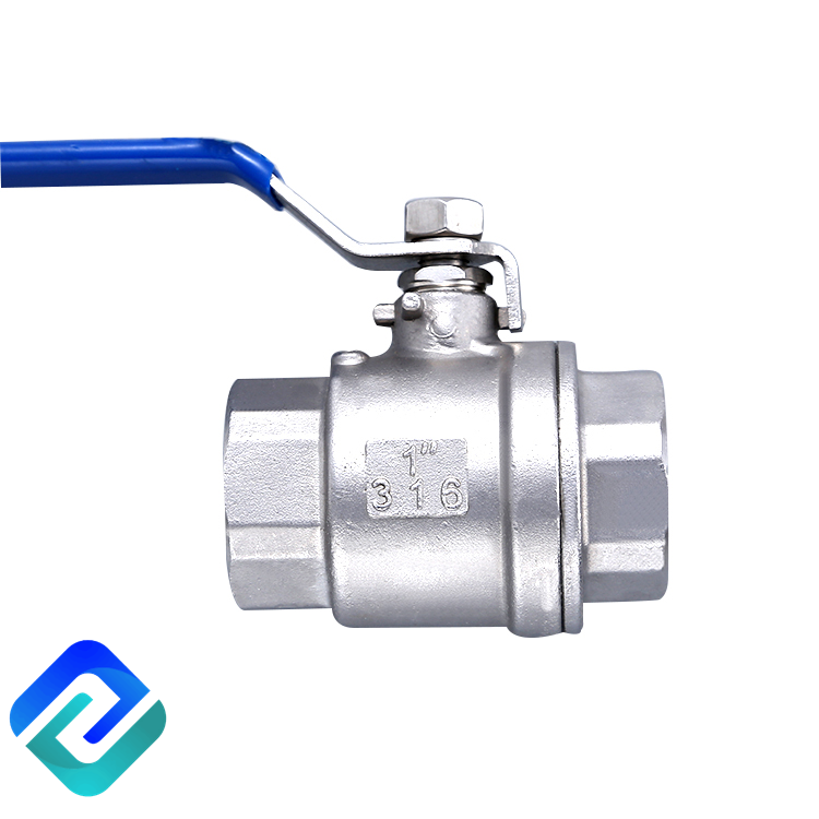 High Quality China Made 2 pc 304/316 stainless steel 1 inch ball valve price