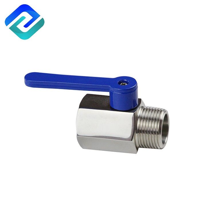 Mini ball valve with 1000 psi pressure PN 63 Stainless steel 316 mini ball valve male thread