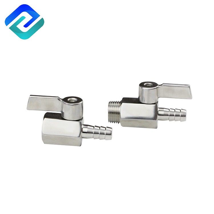 Mini ball valve with 1000 psi pressure PN 63 Stainless steel 316 mini ball valve male thread