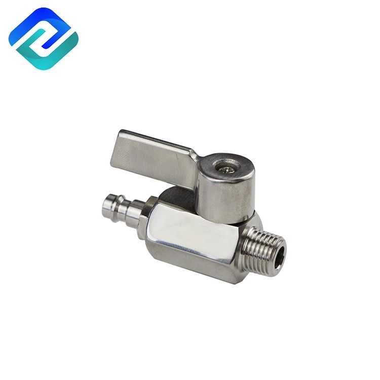 Mini ball valve with 1000 psi pressure PN 63 Stainless steel 316 mini ball valve male thread