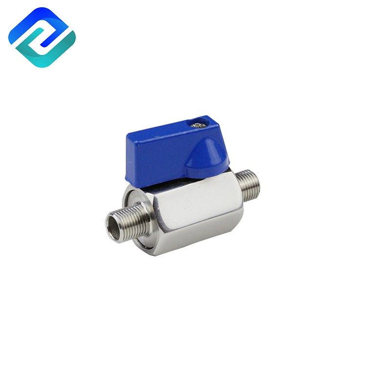 High Quality 316 Stainless Steel Mini Ball Valve for Water Oil Gas 1/8-1 inch