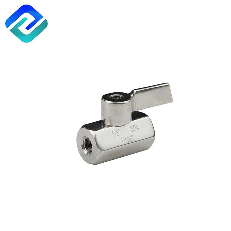 High Quality 316 Stainless Steel Mini Ball Valve for Water Oil Gas 1/8-1 inch