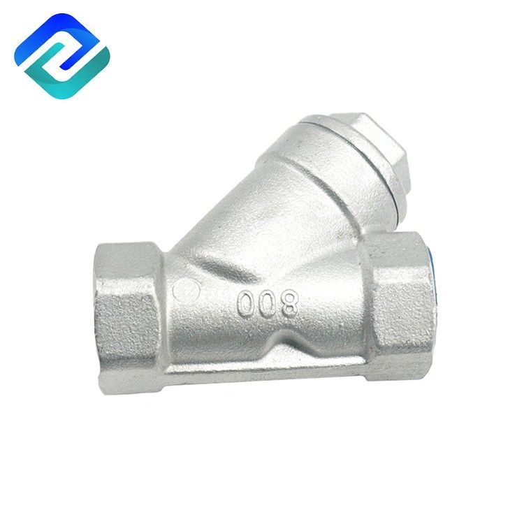 800PSI 4 Inch SS Natural Gas Y Strainer Thread End NPT