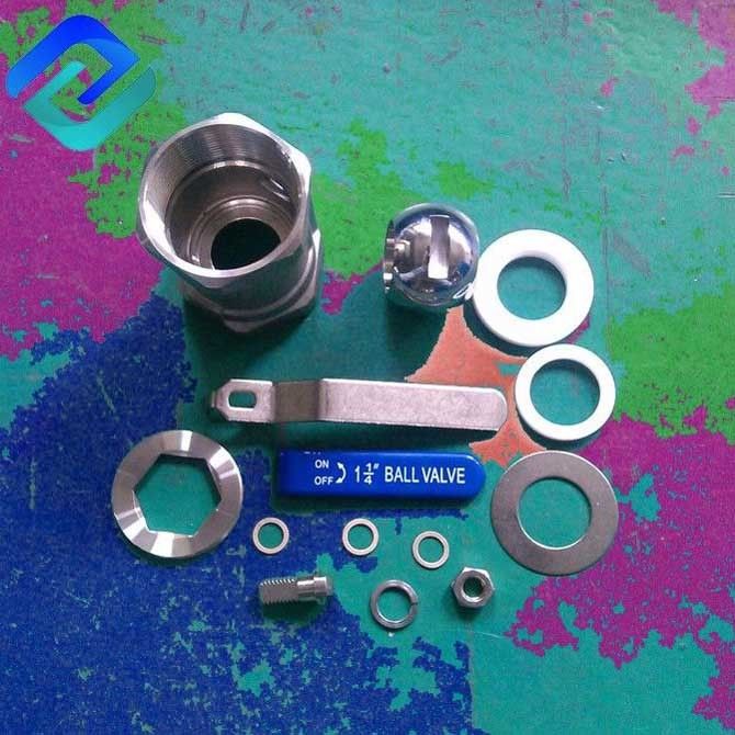 cf8m stainless steel high pressure ball valve