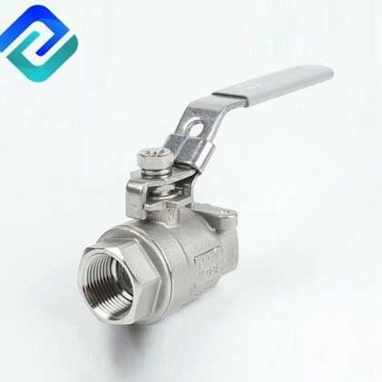 2PC stainless steel 304 316 ball valve