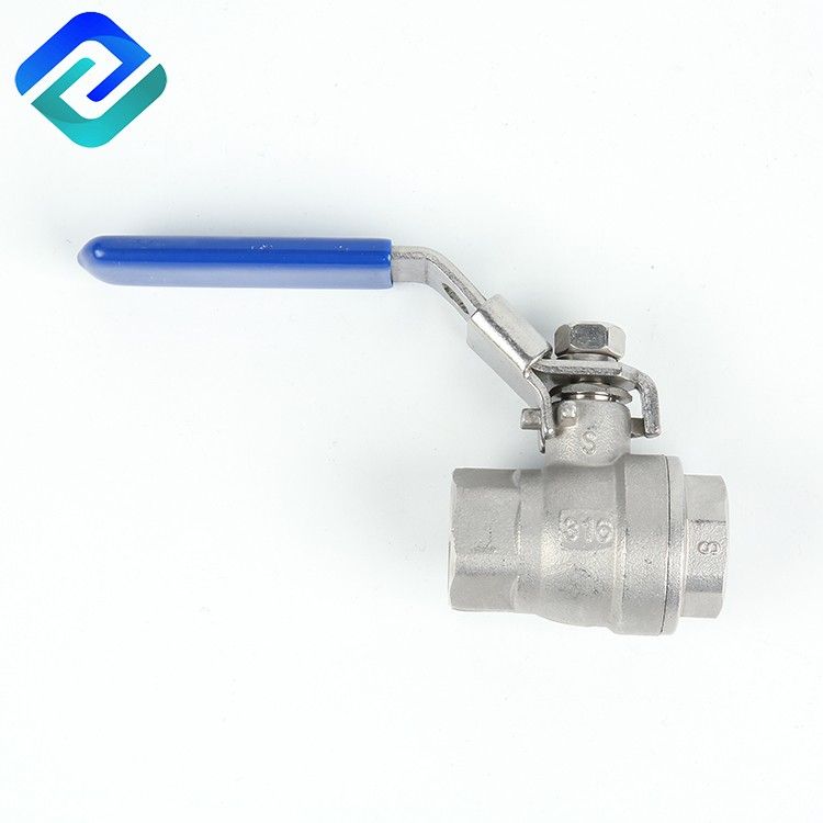 Wholesale CF8M stainless steel 2-PC threaded  ball valve