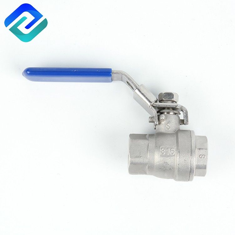 Wholesale CF8M stainless steel 2-PC threaded  ball valve