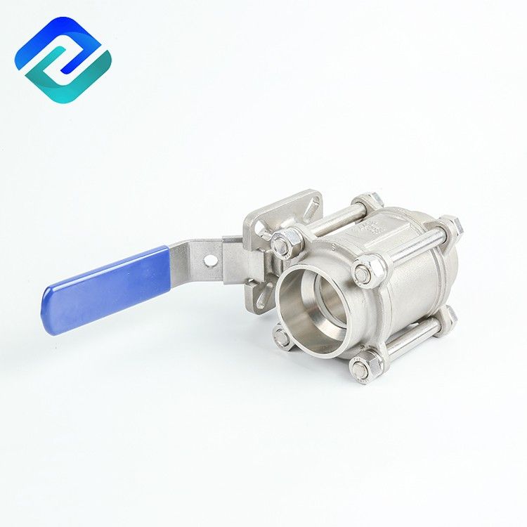 1000 wog cf8m stainless steel 3 PC  ball valve