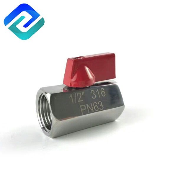 1 inch  cf8m stainless stee mini ball valves for gas