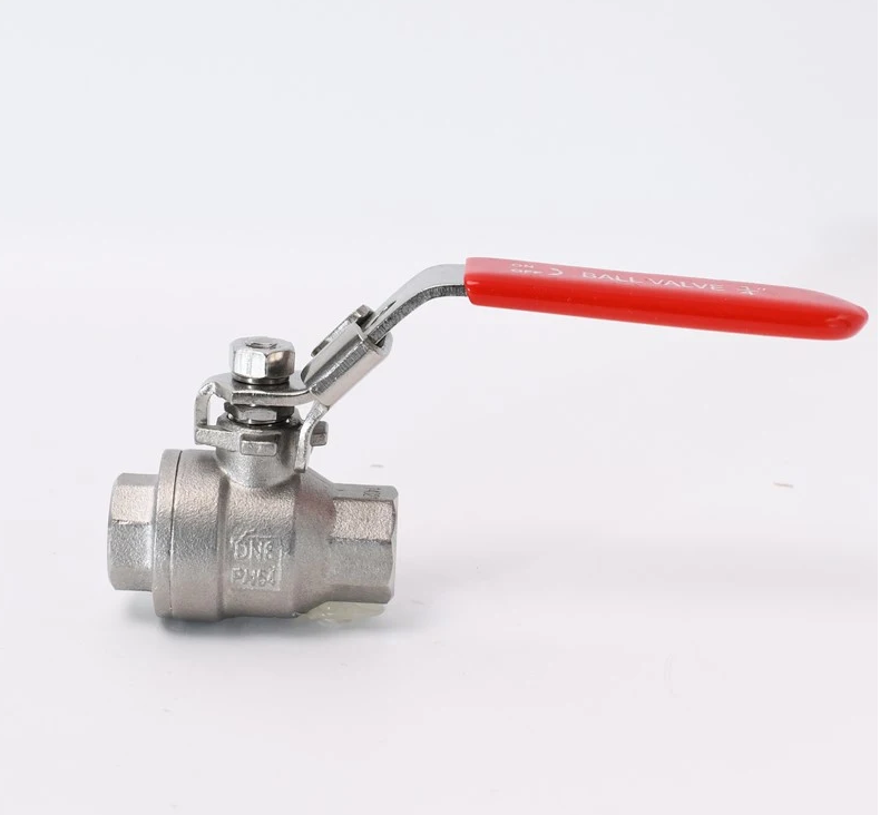 Stainless steel 304 / 316 investment casting 2PC ball valve