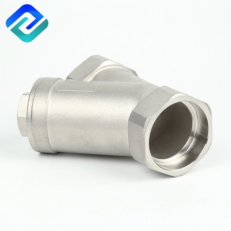 CF8 / CF8M Stainless Steel female thread Y strainer