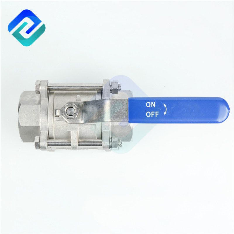 Hot selling stainless steel 3 pcs 1/4~4 inch stainless steel 304/316 ball valve