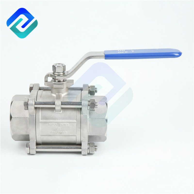 Hot selling stainless steel 3 pcs 1/4~4 inch stainless steel 304/316 ball valve