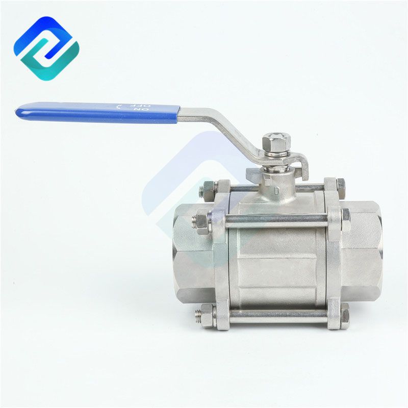 Hot selling stainless steel 3 pcs 1/4~4 inch stainless steel 304/316 ball valve