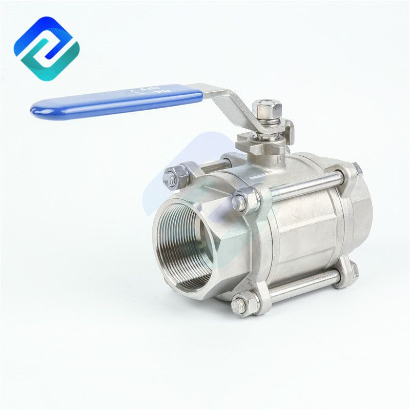 Hot selling stainless steel 3 pcs 1/4~4 inch stainless steel 304/316 ball valve