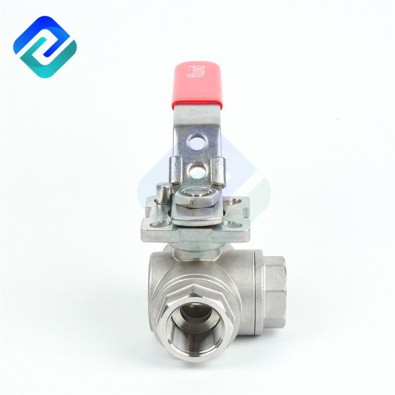 China wholesale 1/4~4 inch ball valve stainless steel 304 316 three way ball valve