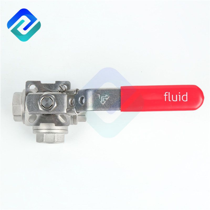 China wholesale 1/4~4 inch ball valve stainless steel 304 316 three way ball valve