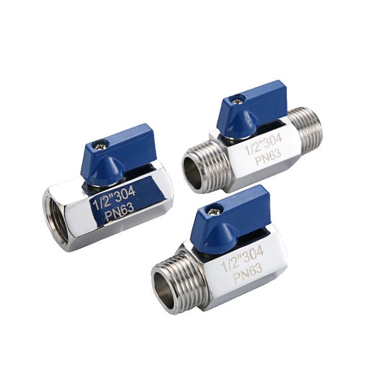 Hot Selling Stainless steel 304 and 316 thread BSP MINI exagonal ball valve