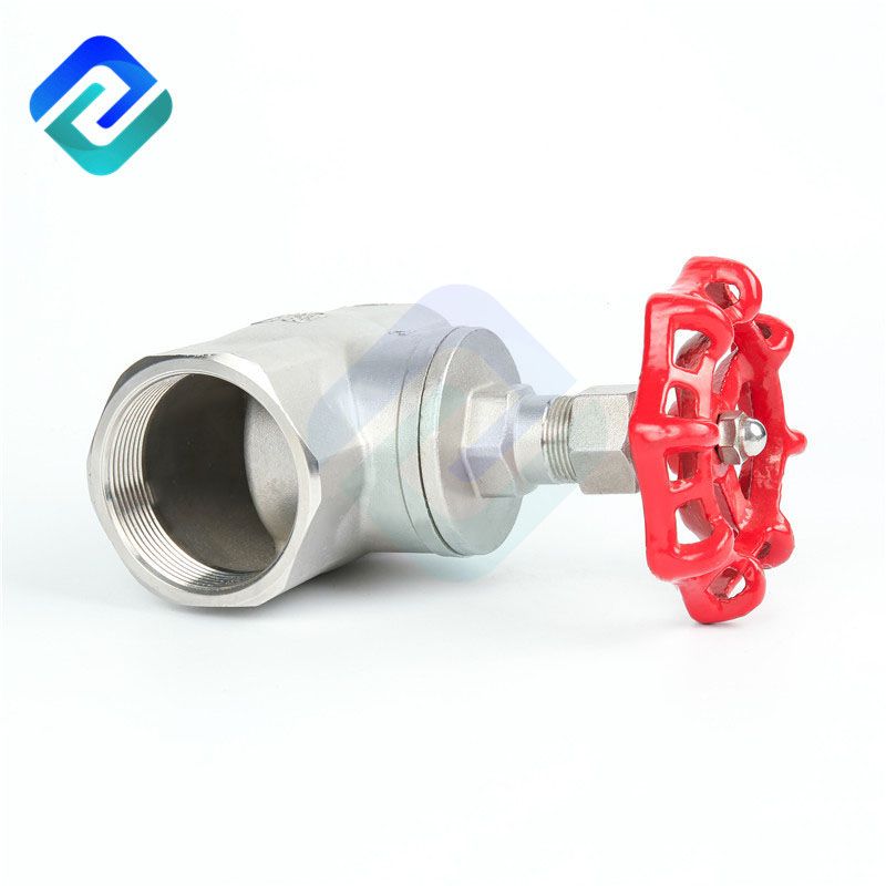 Precision casting internal thread globe valve