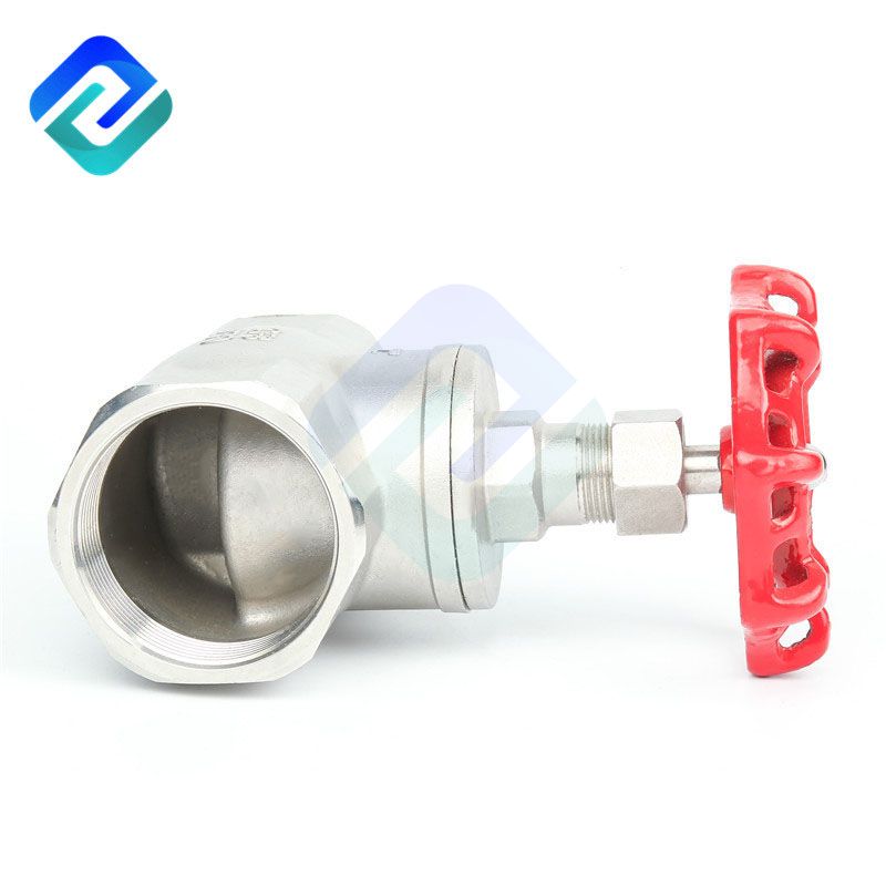 Precision casting internal thread globe valve