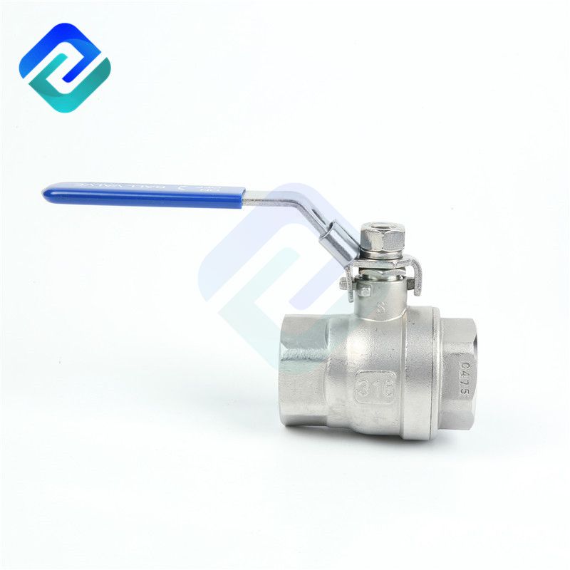 Full bore 304/316 thread stainless steel ball valve