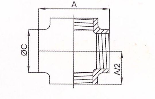 Stainless steel investment steel pipe transition fittings crosses