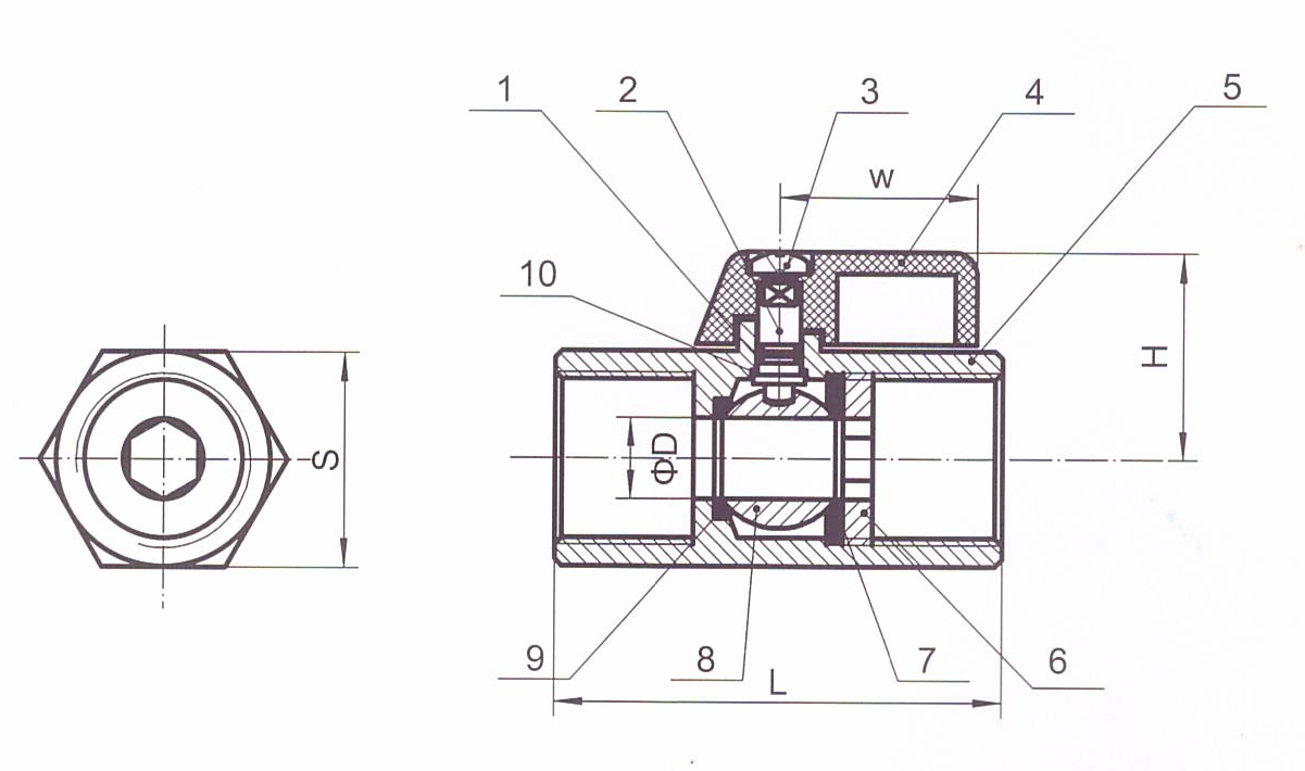 female to female or male to male small mini micro 304 316 stainless steel 1/2 pn25 inch floating ball valve