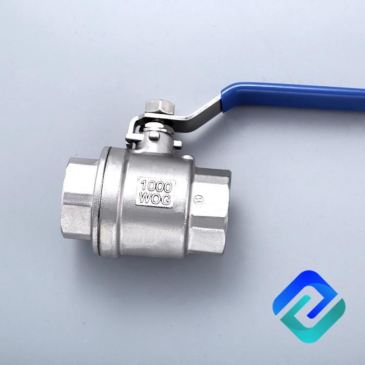 High Quality China Made 2 pc 304/316 stainless steel 1 inch ball valve price