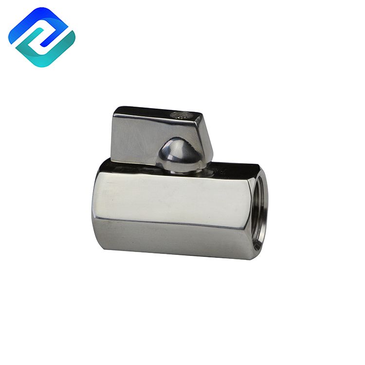 304/316 stainless steel female- female male-female male-male mini ball valve