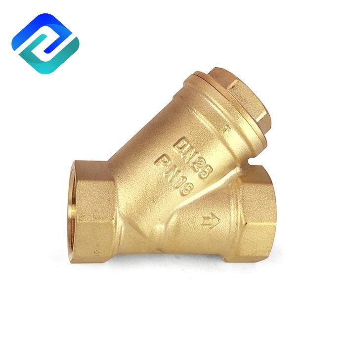 DN15 316 Stainless Steel Brass SS Y Strainers Filter Manual Mesh Insert